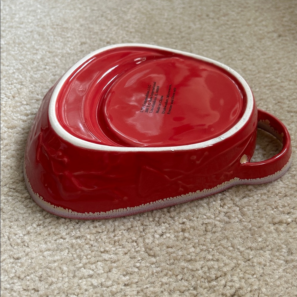 LTD Commodities Red Ceramic Baked Brie Dish - Picture 7 of 7